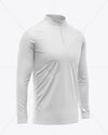 ¼ Zipper Mock Neck Long Sleeve Jersey