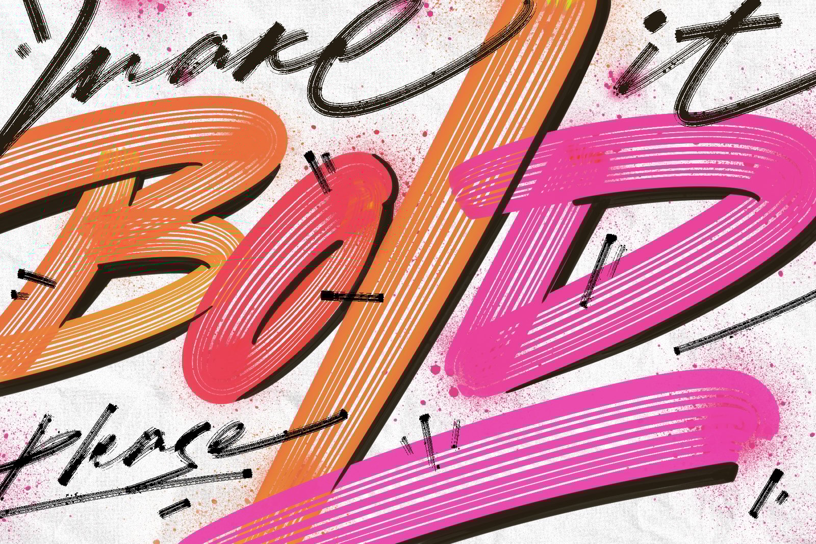 Brush pack for Procreate lettering