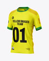 Soccer Jersey Mockup - Half Side View