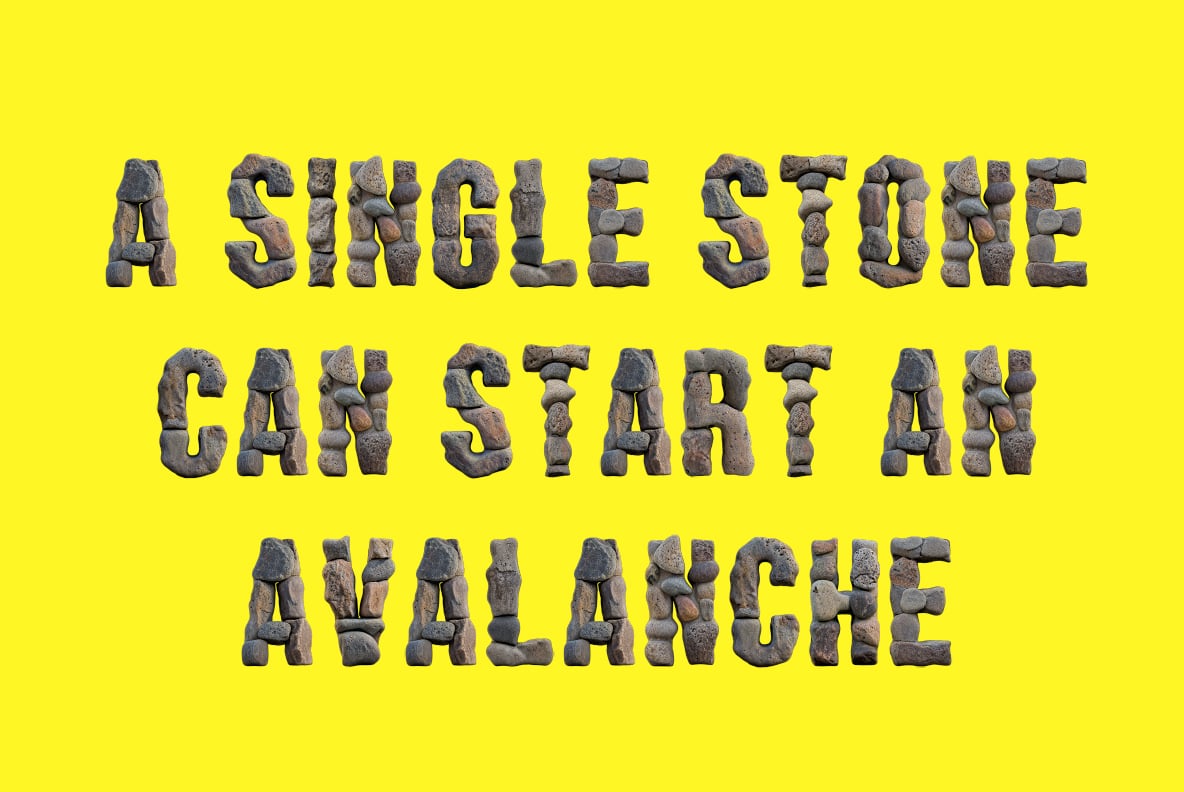 Stone Stack Font