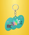 Ovals Keychain Mockup