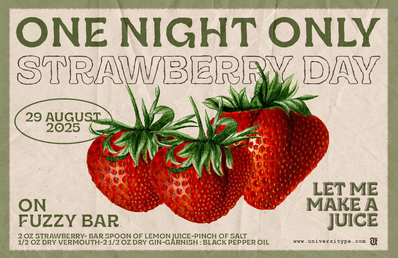 UT Ruganic - An Organic Display Font