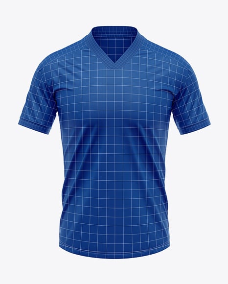 Men's V-Neck Jersey Mockup