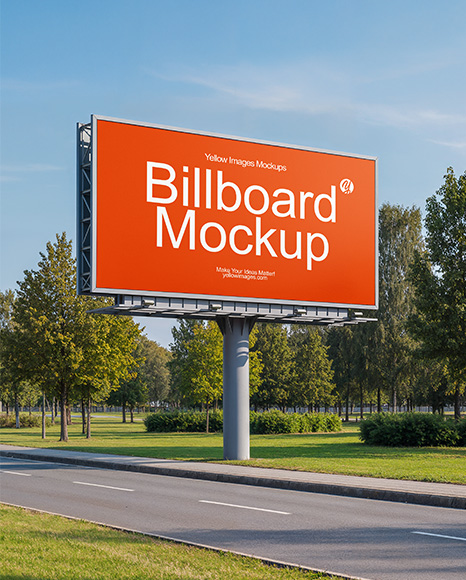 Outdoor Billboard Mockup