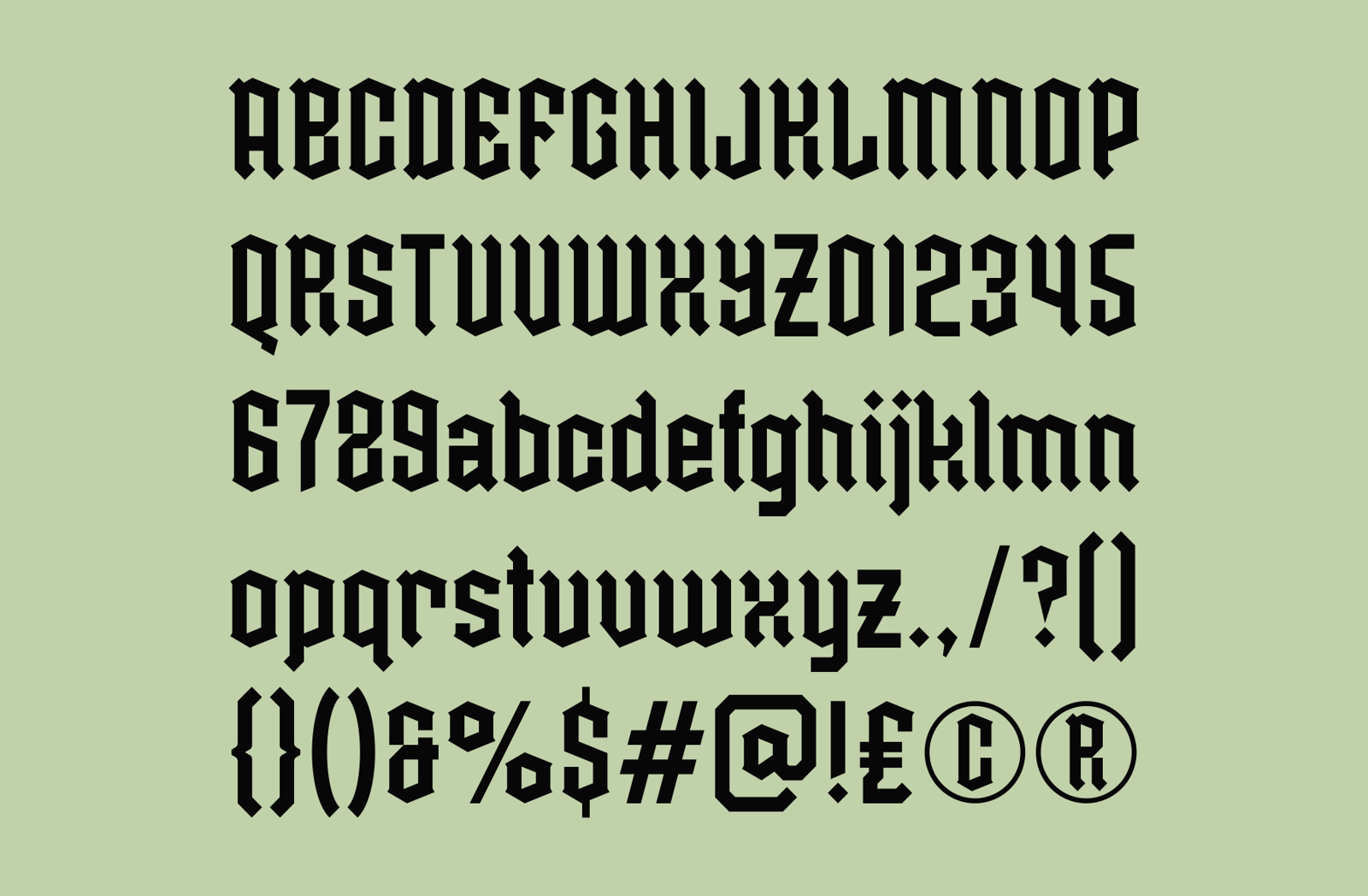 Moleta Font