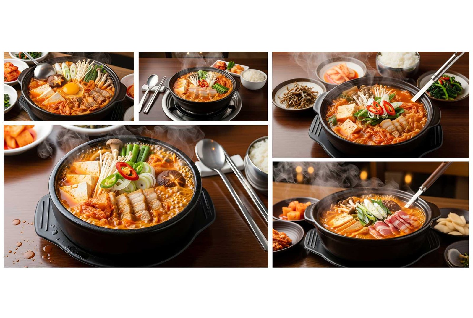 46 Korean Jjigae Stock Photos for Authentic Food and Menu Design