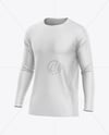 Training Long Sleeve Jersey Mockup - Half Side view