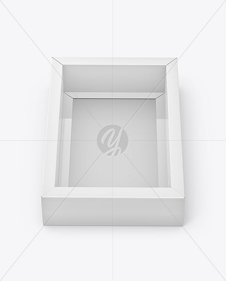 Glossy Sleeve Paper Box Mockup