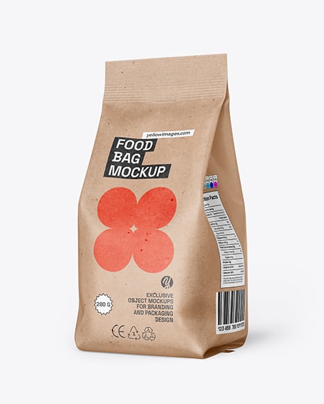 Kraft Package Mockup - Coffee mockup