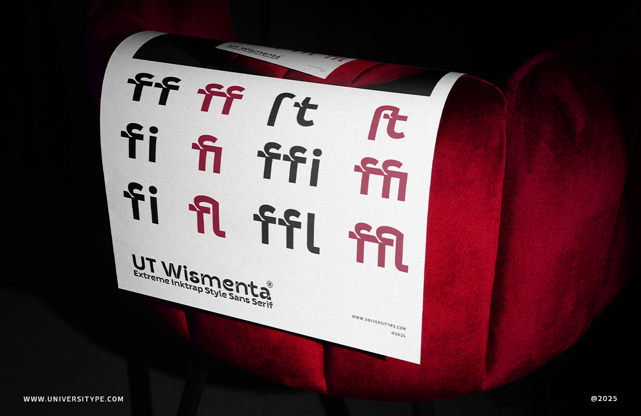 UT Wismenta - An Extreme Inktrap Sans Serif