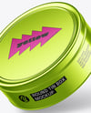 Round Tin Box Mockup