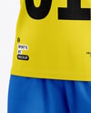 Soccer Kit Mockup - Half Side View