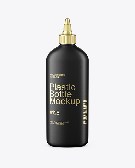 Matte Cosmetic Bottle Mockup