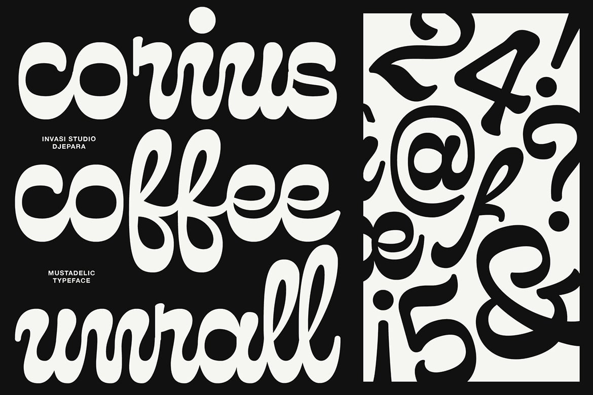 Mustadelic – Script Vintage Font