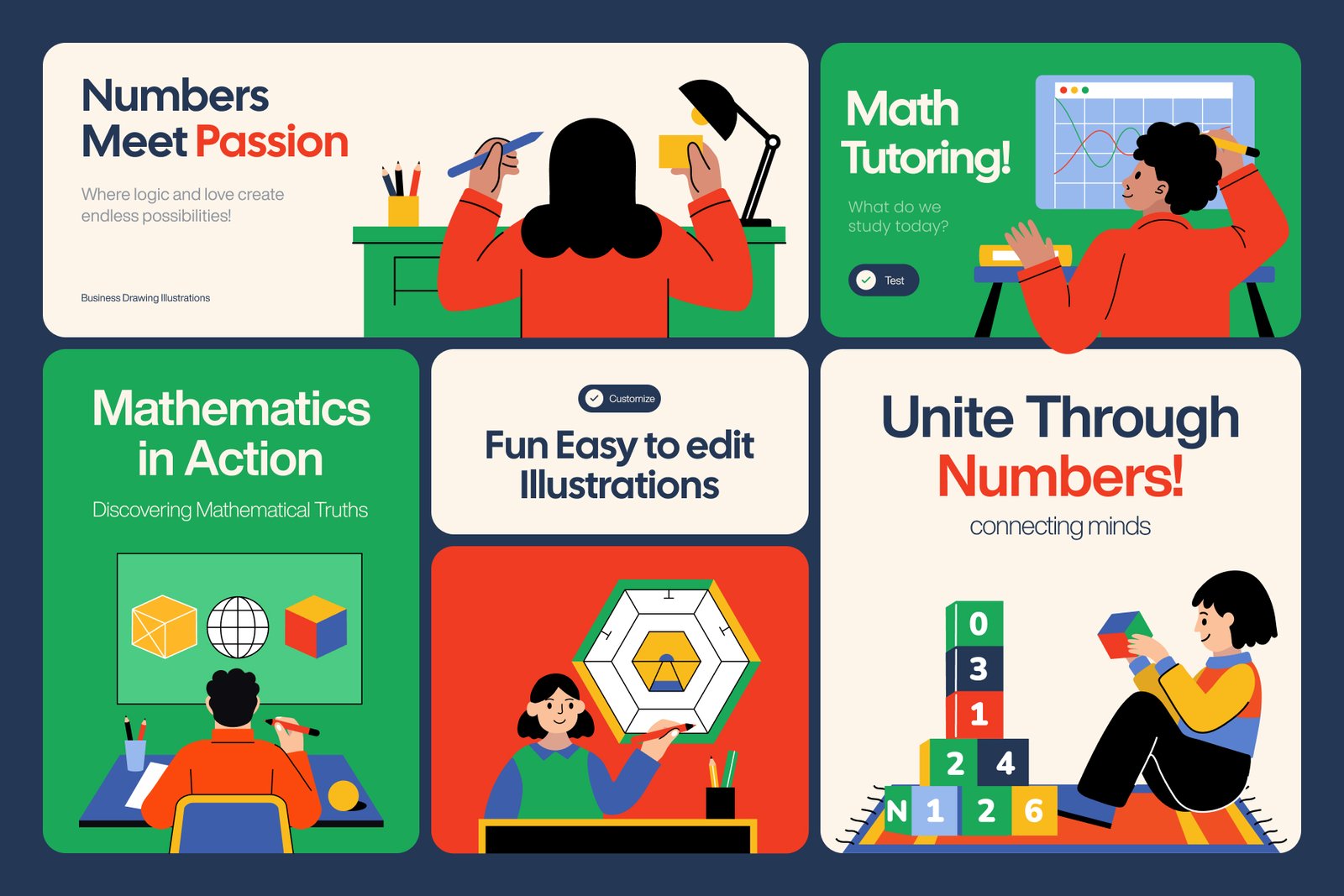 Math Illustrations Collection