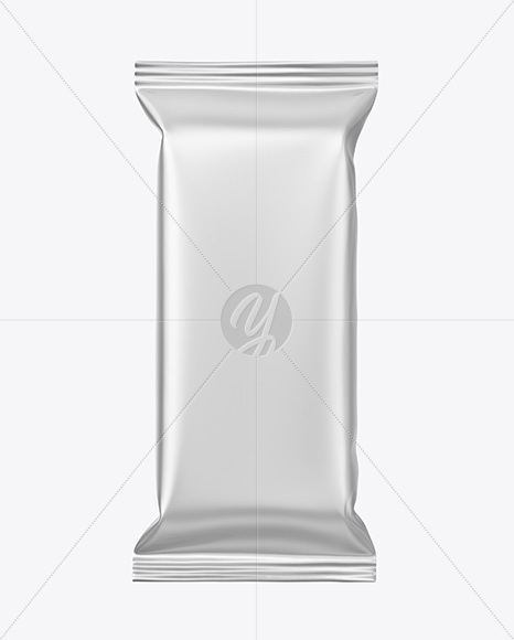 Metallic Snack Package Mockup