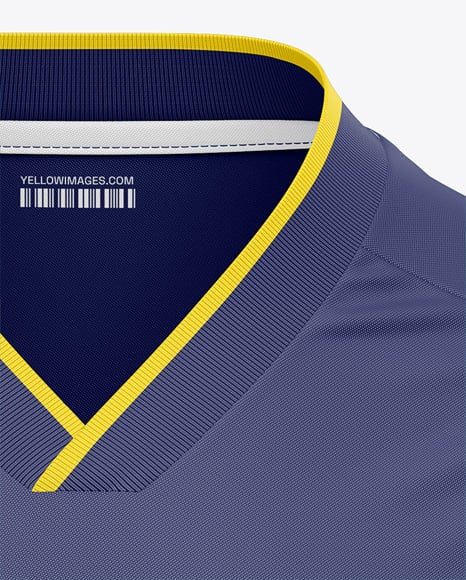 Men's V-Neck Jersey Mockup