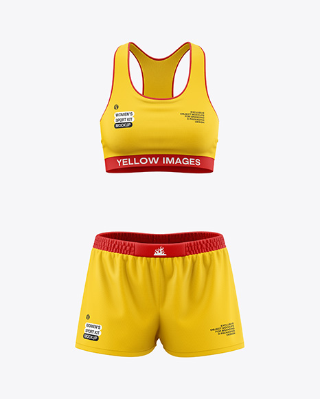 Women's Sport Kit Mockup - Front View - Leggings+And+Sports+Bra+Mockup+5+Printed+Sports+Bra+Sports+Bra+Printed+Yoga+Leggings