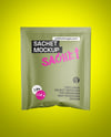 Matte Sachet Mockup