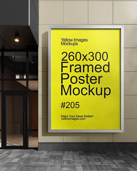 Billboard on the City Street Mockup - Billboard mockup
