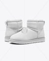 Pair of Women's UGG Boots Mockup