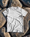 T-Shirt on Stones Mockup