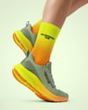 Running Shoes on Women's Legs Mockup