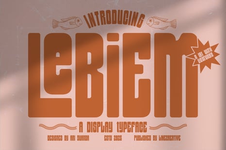 Lebiem Font - Creative Store