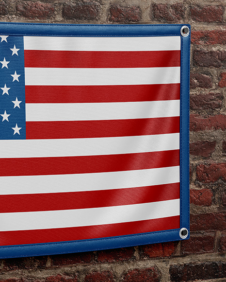 Banner Flag Mockup