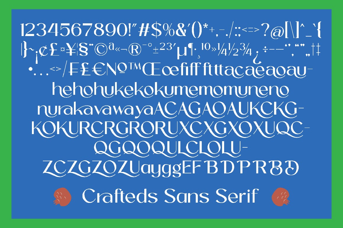 Crafteds Modern Sans Serif