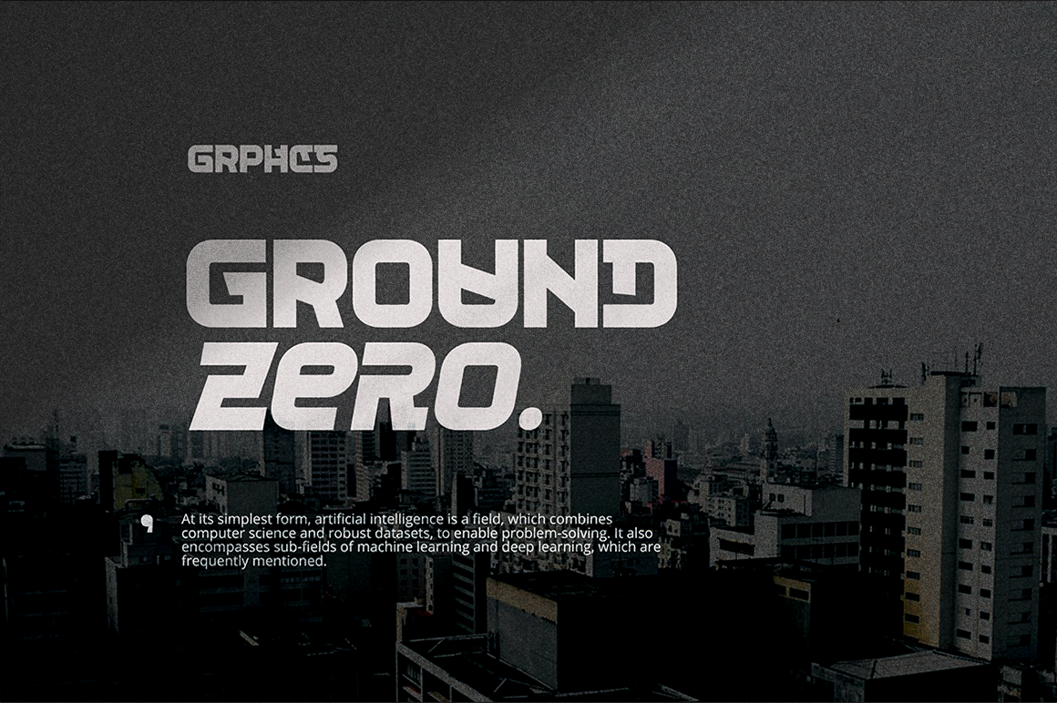 Grphcs - Logo Font