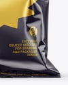 Glossy Snack Bag Mockup