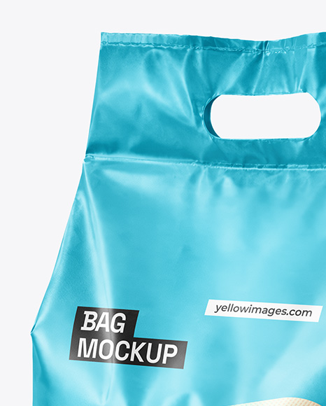Matte Bag with Handle Mockup
