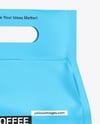 Coffee Bag Mockup – Half Side View