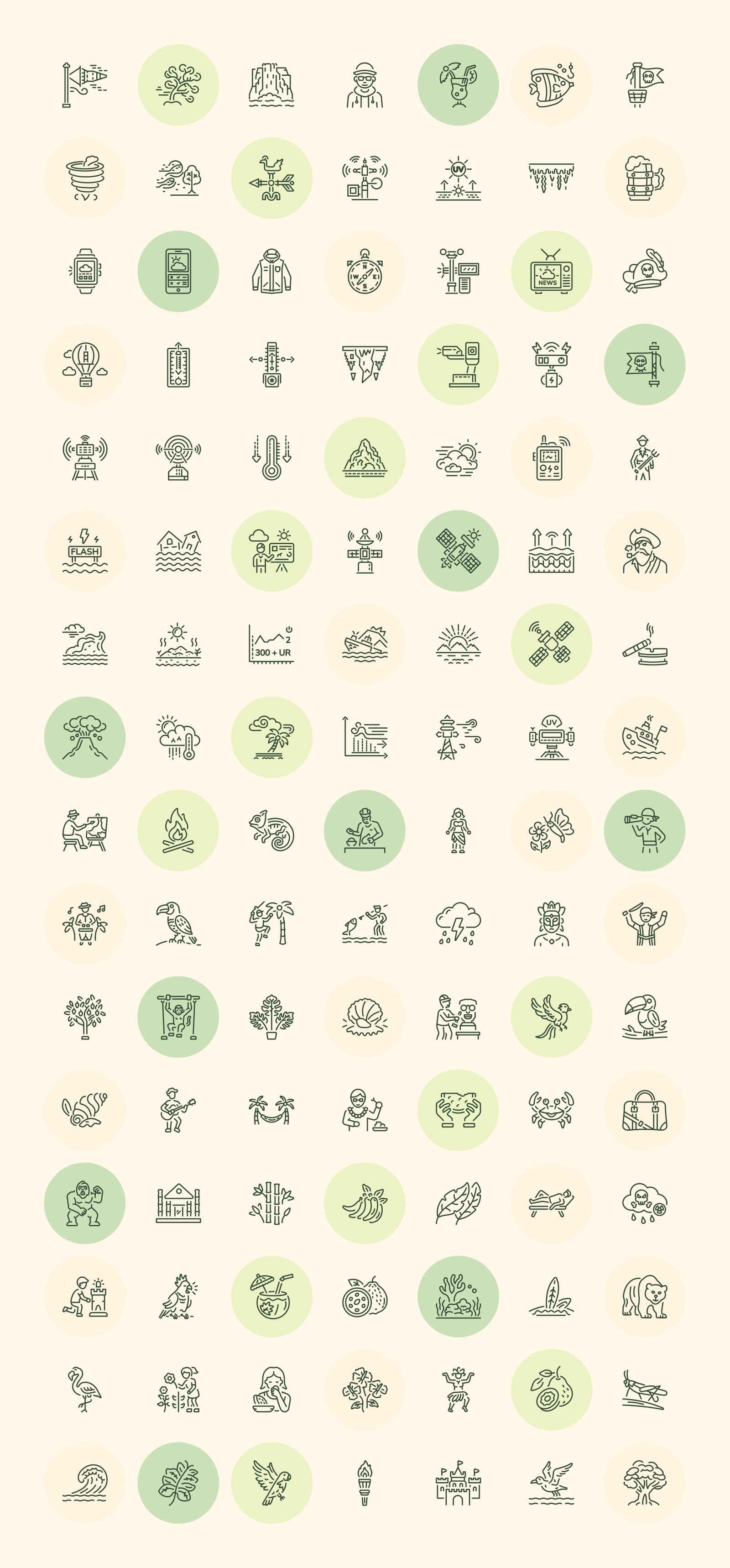 Nature and Adventure Icon
