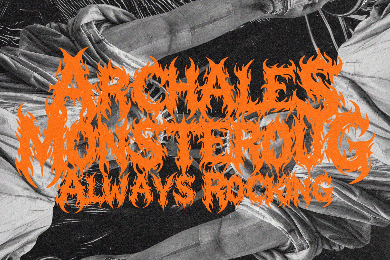 AEGON SHADOW — Hardcore Black Metal Font