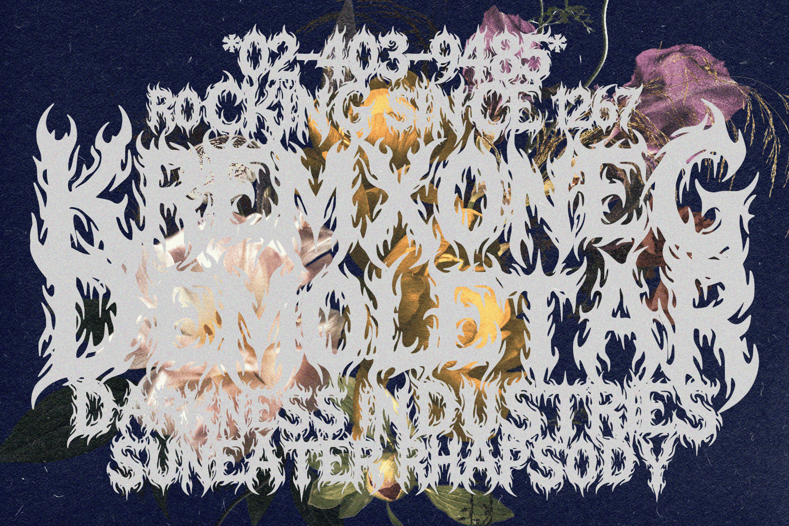 AEGON SHADOW — Hardcore Black Metal Font