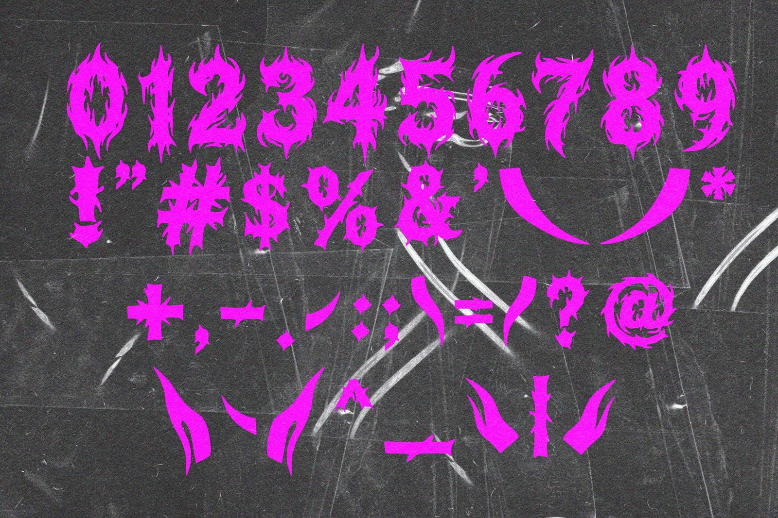 AEGON SHADOW — Hardcore Black Metal Font