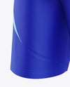 Training Short Sleeve Kit Mockup - Back Half Side View