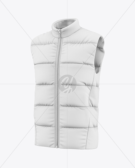 Down Vest Mockup