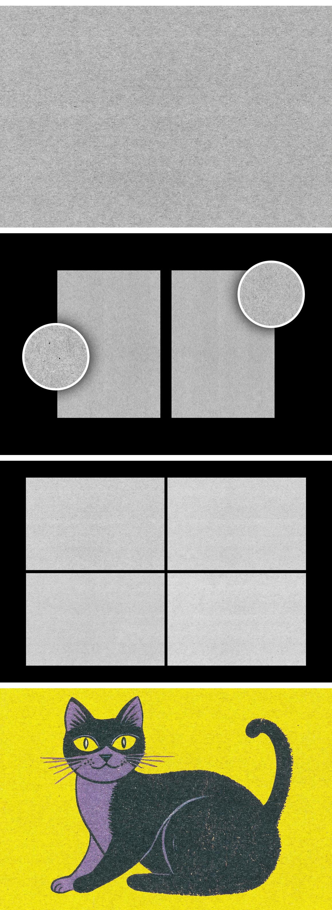 Gray Kraft Papers