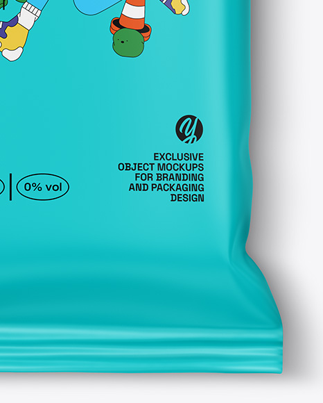 Matte Snack Package Mockup