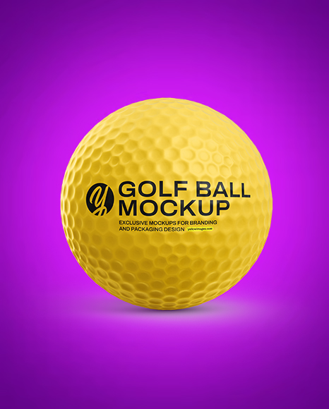 Golf Ball Mockup