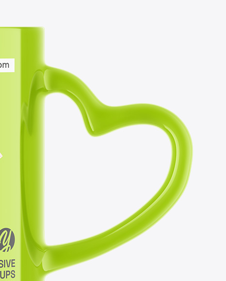 Glossy Mug Mockup