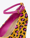 Wedge Heel Shoe Mockup
