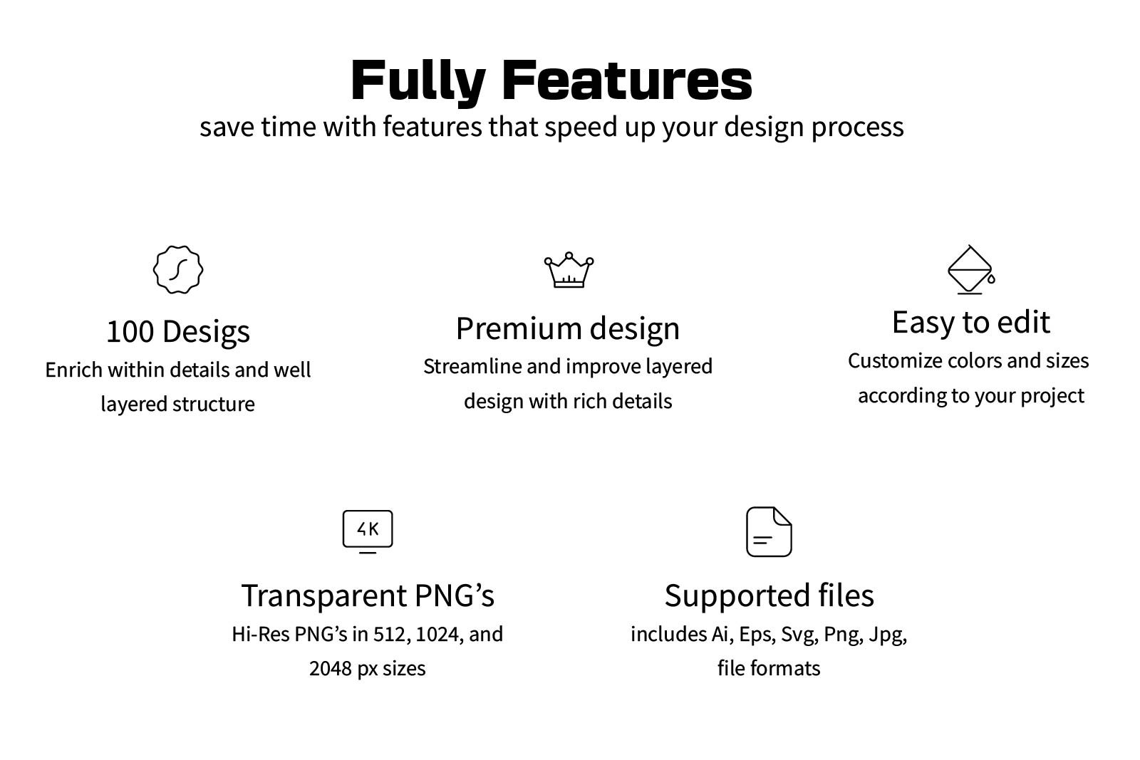Online Steaming Vector Outline icon set