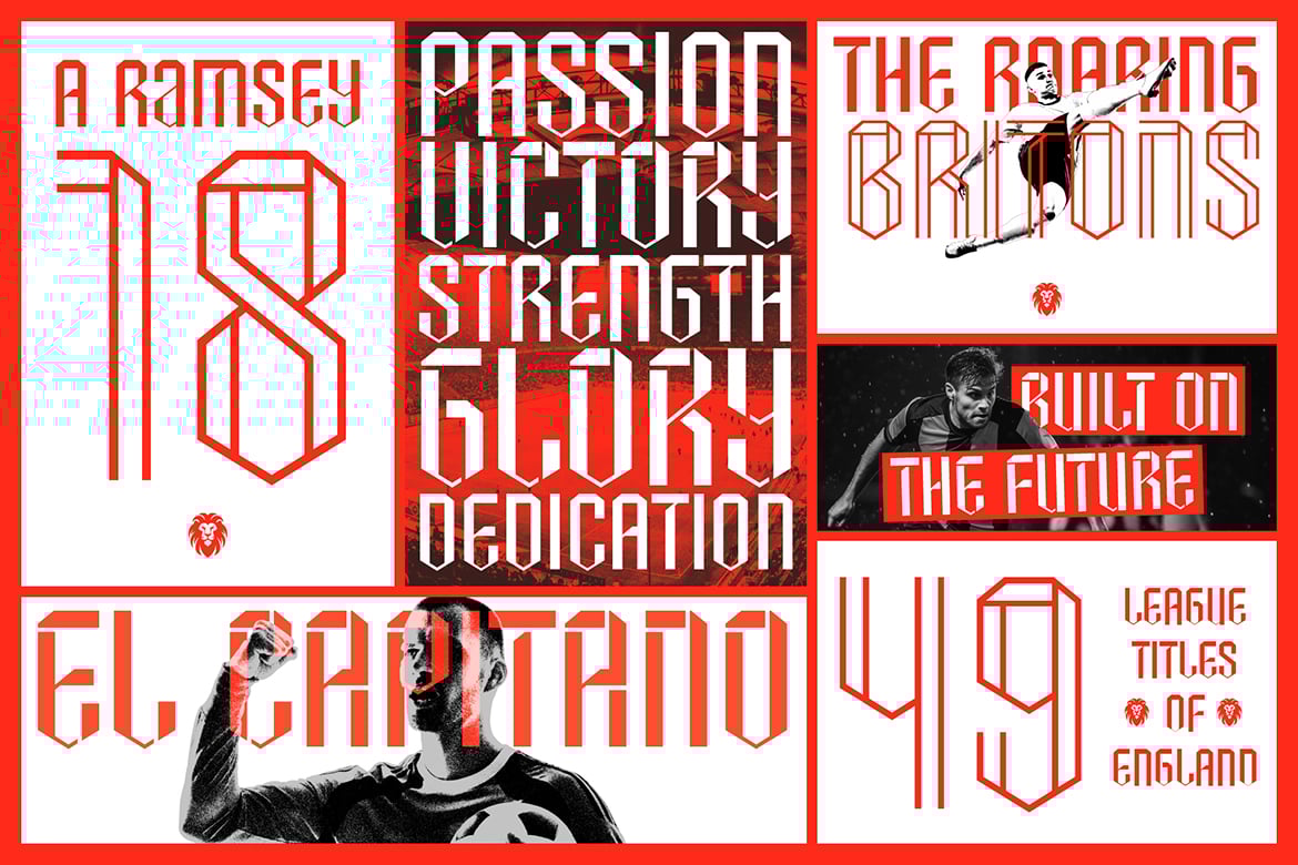 Hexagreat - Sport Display Font