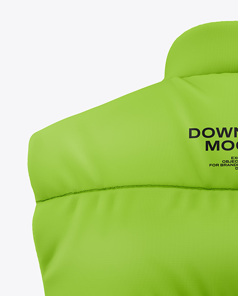 Down Vest Mockup