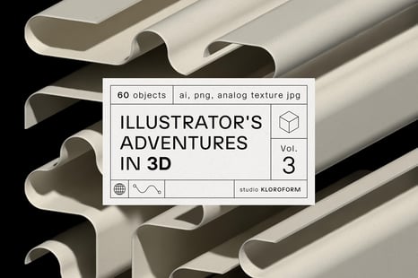 Illustrator's Adventures in 3D - Volume 3 - Design Elements