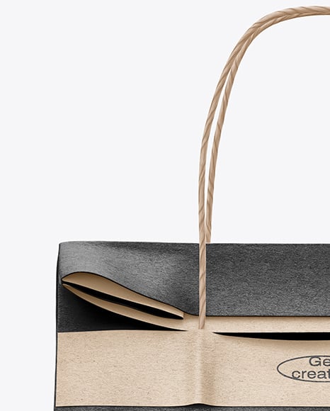 Kraft Paper Bag Mockup